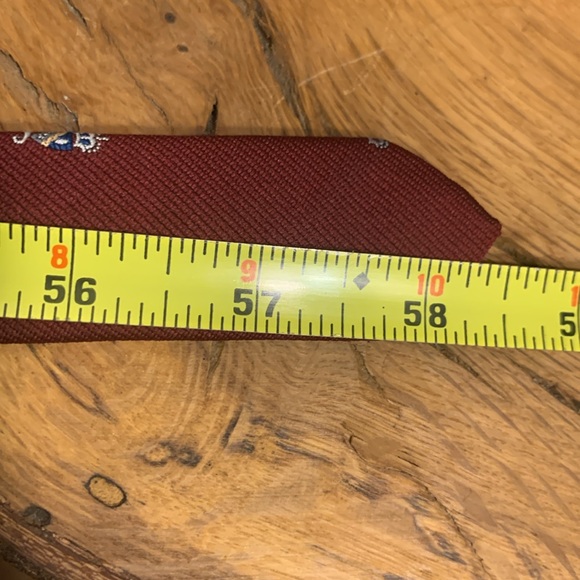 VINTAGE UNICORNS CREST HERALDIC ROYALTY EMBROIDERED NECKTIE - Picture 10 of 12